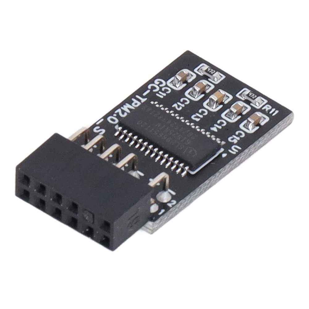 TPM 2.0 Module 12 Pin Security Module SPI Interface Security Module Remote Card Security Module Encryption Security Board Accessory w4 accessories tpm module for GIGABYTE