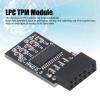 TPM 2.0 Module 12 Pin Security Module SPI Interface Security Module Remote Card Security Module Encryption Security Board Accessory w4 accessories tpm module for GIGABYTE view 3