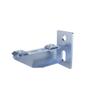 Electro Zinc Plated Wire Mesh Cable Tray Bracket, Silver Steel, T-Shaped, Wall Mount, 100mm, 4 Pack view 2