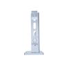 Electro Zinc Plated Wire Mesh Cable Tray Bracket, Silver Steel, T-Shaped, Wall Mount, 100mm, 4 Pack view 4