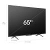 Hisense ULED 4K Premium 65U6H Quantum Dot QLED Series 65-Inch Smart Google TV, Dolby Vision Atmos, Voice Remote, Compatible with Alexa (2022 Model) Black view 2