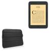 BoxWave Case Compatible with Barnes & Noble Nook Glowlight Plus (7.8 in) (Case Polar Jacket, Puffy Padded Material Zip Up Sleeve Pouch - Jet Black view 1