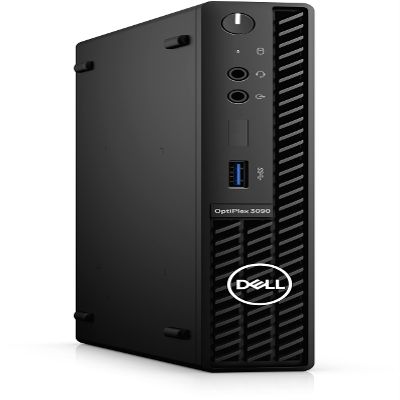 DELL 2022 Optiplex 3090 Micro Form Factor Business Desktop, Intel Core i5-10500T, 32GB RAM, 1TB PCIe SSD, DisplayPort, RJ-45, Wi-Fi 6, Bluetooth, Wired Mouse&Keyboard, Windows 11 Pro, Black