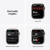Apple Watch Series 7 (GPS + Cellular 45mm) Graphite Stainless Steel Case with Abyss Blue Sport Band (Renewed) view 3