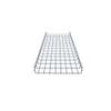 NavePoint Wire Mesh Cable Tray, Electro Zinc Plated, Silver Steel, 1.97 x 15.75 x 59.06 inch, 2-Pack view 4