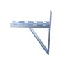 NavePoint Electro Zinc Plated Wire Mesh Cable Tray Bracket, Silver Steel, Triangle, Wall Mount, 150mm, 2 Pack view 3