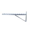 NavePoint Electro Zinc Plated Wire Mesh Cable Tray Bracket, Silver Steel, Triangle, Wall Mount, 500mm, 2 Pack view 3