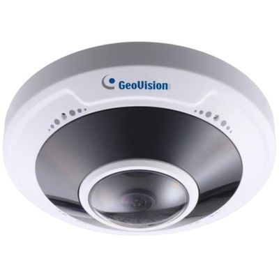 GeoVision GV-FER5702 5MP H.265 Low Lux WDR Pro IR Fisheye Rugged IP Camera