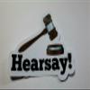 3.5" Hearsay Gavel Johnny Depp 2022 Trial Laminated Laptop Sticker (Quantity 3) view 3