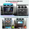 [4G+64G] Car Radio for Nissan Altima 2008-2012 with Wireless CarPlay Android Auto,9 NCH IPS Touch Screen Android 13 GPS WiFi Bluetooth DSP Audio HD Backup Camera (Manual A/C) view 2