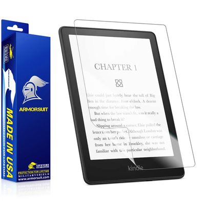 ArmorSuit 2 Pack Screen Protector for Amazon Kindle Paperwhite 6.8" (11th Gen, 2021) MilitaryShield HD Clear Film - Made in USA
