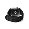 CNYMANY 18mm Universal Ballistic Watch Band, Nylon Canvas Woven Loop Replacement Strap Wristband Buckle Fastener Adjustable Closure for Smart-watch Sport Fitness Tracker - Black view 4