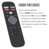 PERFASCIN URMT26RST004 Voice Replaced Remote Control Compatible with Philips 50PFL5704/F7 43PFL5604/F7 50PFL5604/F7 43PFL5704/F7 55PFL5604/F7 55PFL5704/F7 65PFL5504/F7 65PFL5604/F7 65PFL5704/F7 view 4