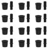 WHYHKJ 12 Sets Speaker Grill Guides Speaker Grill Peg DIY Audio Speaker Buckles Plastic Ball Socket Type Grill Guides Peg Kit Speaker Buckles Snap Button Fasteners for Speaker Parts Accessories view 1