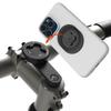 Bike Stem Phone Mount with Quad Safety Buckles  CNC Aluminum Center Holder for iPhone & Android | Quick Install | Anti-Shake Clamp for MTB/Road/Mountain view 1