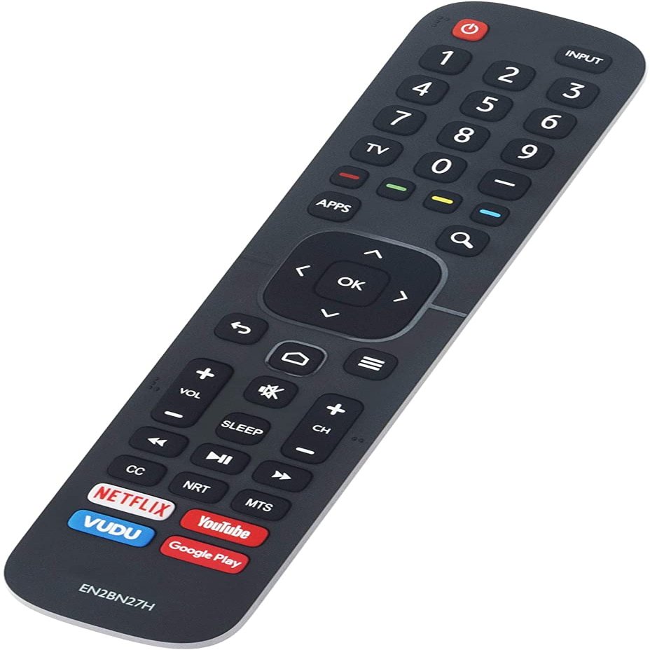 PERFASCIN EN2BN27H Replacement Remote fit for Hisense Smart TV 332H5500F 40H5500F H55 Series 32H5520F 32H5530F 32H5540F 40H5609 40H5520F 40H5530F 40H5540F 32H5550F 32H5560F 32H5570F 50H8G