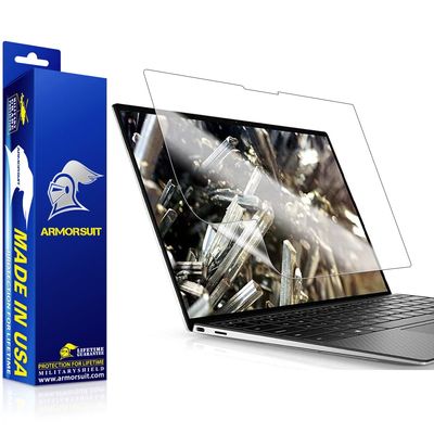 ArmorSuit 2 Pack Screen Protector for Dell XPS 13 9300 4K TouchScreen 2-in-1 13.4 inch MilitaryShield HD Clear Film - Made in USA