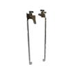 fqparts Generic Laptop LCD Screen Hinges Set Shaft Axis Bracket for Lenovo for ThinkPad Edge E325 L&R view 1