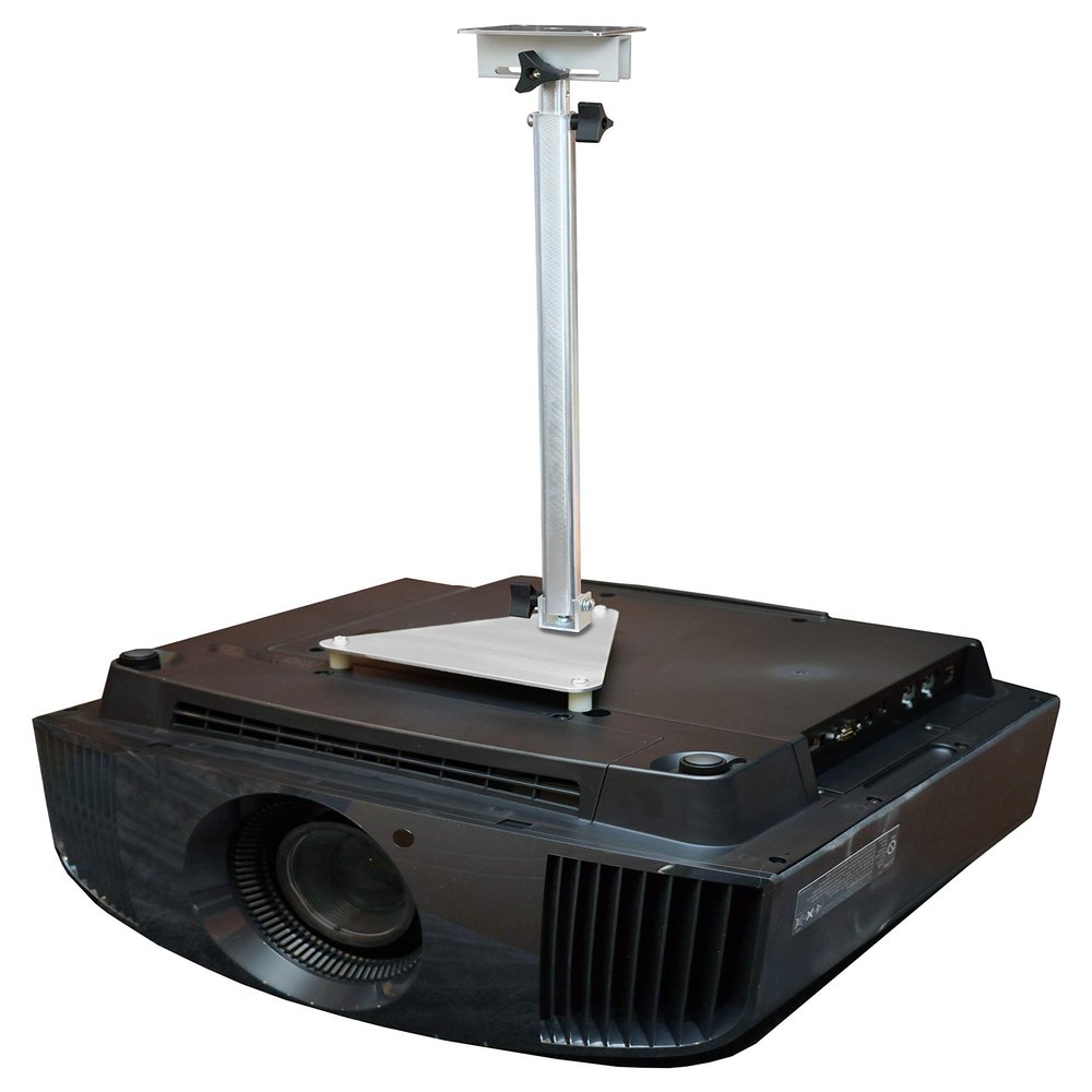 PCMD, LLC. Projector Ceiling Mount Compatible with Sony Home Cinema VPL-XW5000ES XW6000ES XW7000ES with Lateral Shift Coupling (Telescoping 23-30-Inch Extension)