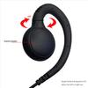 MONICONA C Shape Walkie Talkie Earpiece Headset with Mic for Motorola CLP1010e CLP1080e CLP1083e CLP446e CLP107e CLPe Plus (Pack of 2) view 3