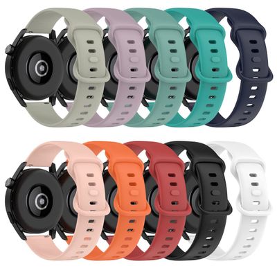 Yoktburu Watch Bands for Garmin Vivoactive 5/Vivoactive 3, Adjustable 20mm Silicone Strap Sport Wristband Quick Release Replacement Band for Women Men (S, 10 pcs)