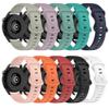 Yoktburu Watch Bands for Garmin Vivoactive 5/Vivoactive 3, Adjustable 20mm Silicone Strap Sport Wristband Quick Release Replacement Band for Women Men (S, 10 pcs) view 1