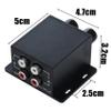 Auntoo Car Audio Regulator Amplifiers Bass Subwoofer Stereo Equalizer Controller 4 RCA view 3
