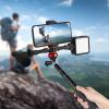 ChromLives Universal Camera Handle Grip + Dual Cold Shoe Mount Adapter with Phone Clip,Super Phone Vlog Accessory view 4