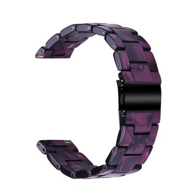 Resin Watch Band Compatible with Amazfit GTS 3GTSGTS 2 GTS 2e GTS 2 MiniGTR 42mmBip U Bands Replacement Adjustable Wristbands Bracelet Strap with Metal Stainless Steel Buckle for Women Men