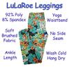 Lularoe One Size OS Console Radios Clock Radio Stereo AM FM Blue Black White Green Red OS-4397-B Buttery Soft Leggings fits Adults 2-10 view 3