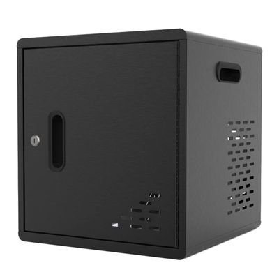 Luxor LLMC10 Modular Charging Cabinet, 10-Device Tablet & Laptop Charging and Storage Station for iPads & Chromebooks up to 13", Locking Door, Stackable Steel Design, Device Charging Cabinet