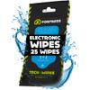 Fortress Electronic Wipes (25 ct.) To-Go Tech Wipes for Screens, Phones, Keyboards, TV Monitors, Computer Screens [Travel Size] Skin-Safe view 1