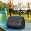 OontZ Solo Bluetooth Speaker - 2 Pack, Surprisingly Loud Volume & Bass, 100 Foot Wireless Range, IPX7, Compact Size Portable Travel Speaker by Cambridge Sound Works (Black) view 3