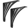 Starby Ravenel Designer Series Heavy Duty Decorative Mantel and Countertop Supports - Beautifully Crafted Corbels for Fireplace, Shelving or Counters - 500 Lb Capacity - (2 Pack) (10"x10"x2") view 1