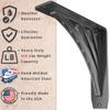 Starby Ravenel Designer Series Heavy Duty Decorative Mantel and Countertop Supports - Beautifully Crafted Corbels for Fireplace, Shelving or Counters - 500 Lb Capacity - (2 Pack) (8"x8"x2") view 2