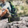 Emergency Radio Waterproof Bluetooth Speaker,Portable Digital AM FM Radio with Flashlight,Reading Lamp,Hand Crank NOAA Weather Radio with Solar Panel,5000mAH Cell Phone Charger,Emergency Survival Kit view 4