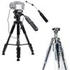 Kiorafoto Camera Tripod + Rain Covers: 2-in-1 Compact Lightweight Tripod with Detachable Remote Control Pan Bar (Replaces Sony VCT-VPR1) for Sony Cameras/Camcorders, Black view 1