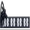 Lowell ACR-209-S Power Distribution Panel; 9 (20A) x Outlets; 120VAC; Basic Surge Protection with LED Status Indicator; 9ft. Attached Power Cord; with NEMA 5-20P Plug; Lighted Rocker On/Off Switch view 4