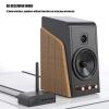 BT07 Bluetooth 5.1 Receiver Transmitter, Multi Bluetooth 5.1 Adapter for Stereo Receiver, Long Range Bluetooth Audio Transmitter Receiver with Screen for Mobile Phones TVs view 2