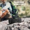 Emergency Radio Waterproof Bluetooth Speaker,Portable Digital AM FM Radio with Flashlight,Reading Lamp,Hand Crank NOAA Weather Radio with Solar Panel,5000mAH Cell Phone Charger,Emergency Survival Kit view 4