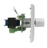 Lowell CS650-DW 50W Mono Volume Control and Program Selector Switch with 1 and 2-Gang Decorator Wall Plates, White; for Use with 70V or 25V Speaker Lines; Provides 33dB Attenuation in 10 Steps view 3