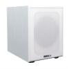 Rockville Rock Shaker 8" 400W Powered Subwoofer, Deep Bass, Class-D Amp, RCA Inputs, MDF Enclosure, White Finish, for Home Theater & Studio view 2