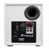 Rockville Rock Shaker 8" 400W Powered Subwoofer, Deep Bass, Class-D Amp, RCA Inputs, MDF Enclosure, White Finish, for Home Theater & Studio view 4