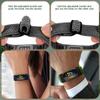 enkic Elastic Nylon Bands Compatible with Fitbit Charge 6/Charge 5 Bands, 4 Pack Soft Adjustable Stretchy Strap Breathable Sport Loop Replacement Wristband for Fitbit Charge 5/Charge 6 Men Women view 4