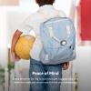 Belkin Apple AirTag Secure Holder with Clip - AirTag Holder - Durable Scratch Resistant AirTag Case - Apple Air Tag Case with Spring Loaded Clip - Attach to Backpack, Clothing, & Luggage - Dark Gray view 4
