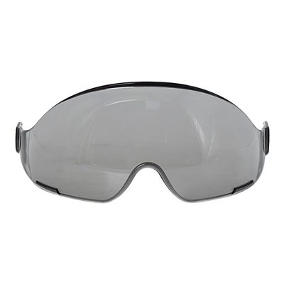 AOLAMEGS Hard Hat Accessories Visor - PC Material Safety Helmet Goggle Replacement EN 166 Approved Black Lens Sun Shade Eye Protector Block Dust and Sunlight