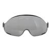 AOLAMEGS Hard Hat Accessories Visor - PC Material Safety Helmet Goggle Replacement EN 166 Approved Black Lens Sun Shade Eye Protector Block Dust and Sunlight view 1