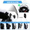 AOLAMEGS Hard Hat Accessories Visor - PC Material Safety Helmet Goggle Replacement EN 166 Approved Black Lens Sun Shade Eye Protector Block Dust and Sunlight view 4