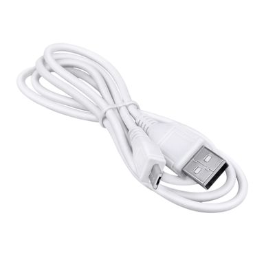 Digipartspower 5ft White Micro USB Data/Sync Charging Cable PC Laptop Charger Power Cord for Seiko STX7 Rechargeable Clip-on Chromatic Tuner w/LED Light STX-7