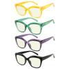 Eyekepper 4-Pack Reading Glasses Blue Light Blocking Women Computer Reader +1.75 view 1